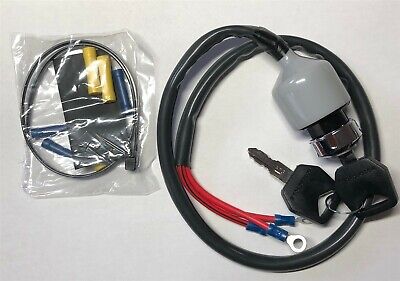 3 Wire 3 Position Round Key Ignition Switch For Harley Big Twin /& XL Sportster