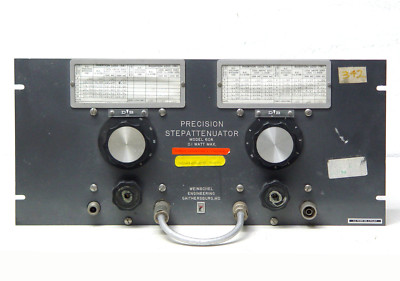 Weinschel 60A Precision Step Attenuator / Präzisions-Abschwächer, 2 GHz, 0-60dB 