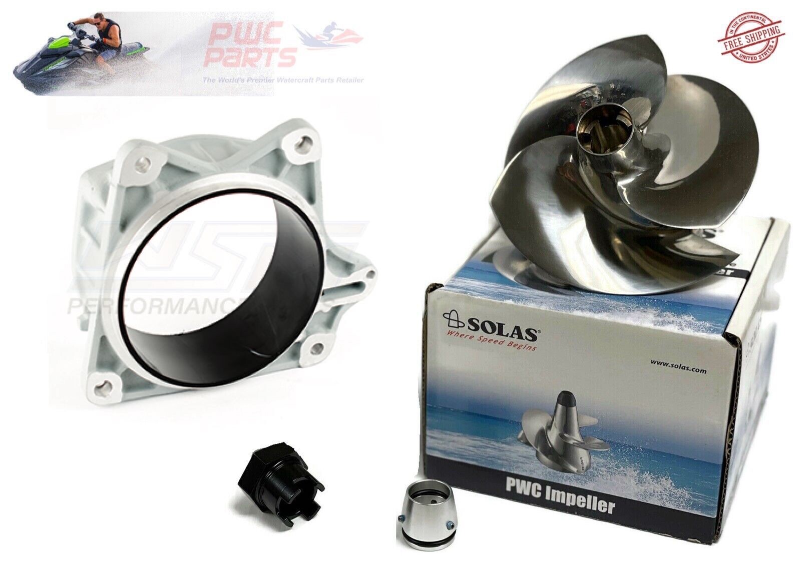YAMAHA WSM Housing Wear Ring SOLAS Impeller 2004-08 FX-HO YG