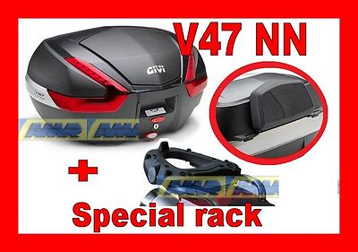 BMW  R 1150 R  2001 2006 VALIGIA BAULETTO V47NN + TELAIO SR683 + SPALLIERA E134S