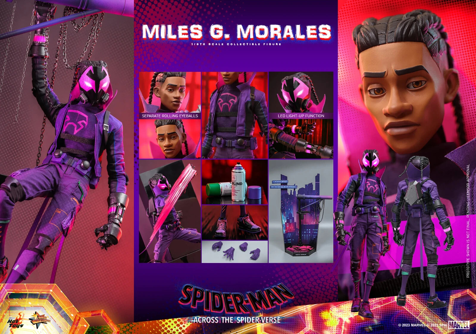 Pre-Order*Hot Toys_Across the Spider-Verse Miles Morales 1/6 Pre-Order*Hot Toys_Across the Spider-Verse Miles Morales 1/6