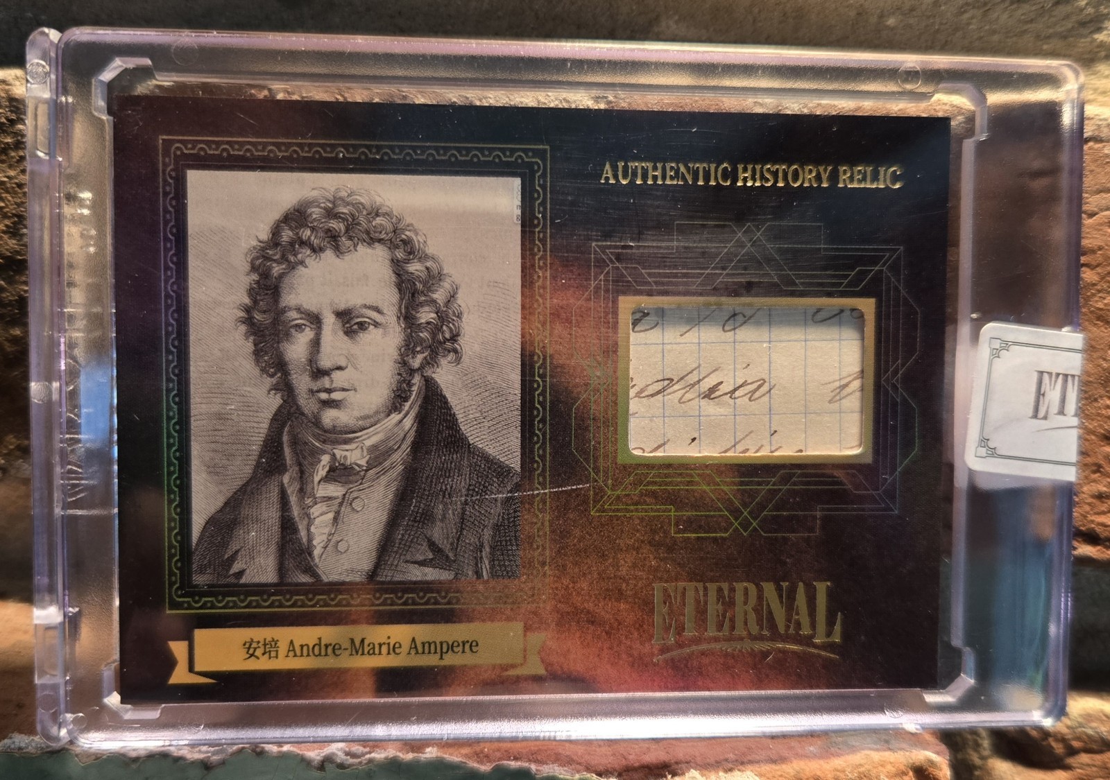 2024 Eternal Cuts World History Andre Marie Ampere /99