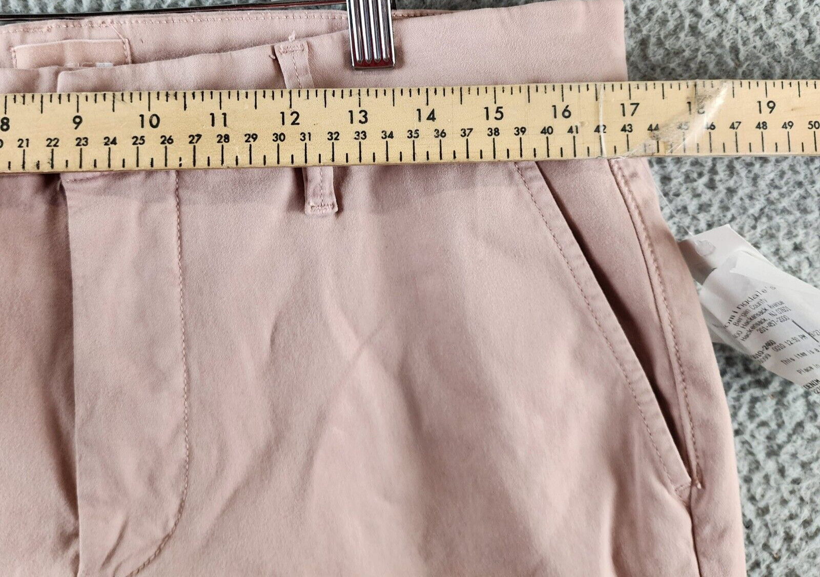 Joe's Jeans Brixton Slim Fit Shorts Men's 33 Adobe Rose Side Pockets Button Zip - Picture 5 of 16