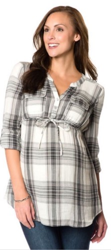 sacai/22SS/Buffalo Check Blouse/Short-sleeved blouse/2/Wool