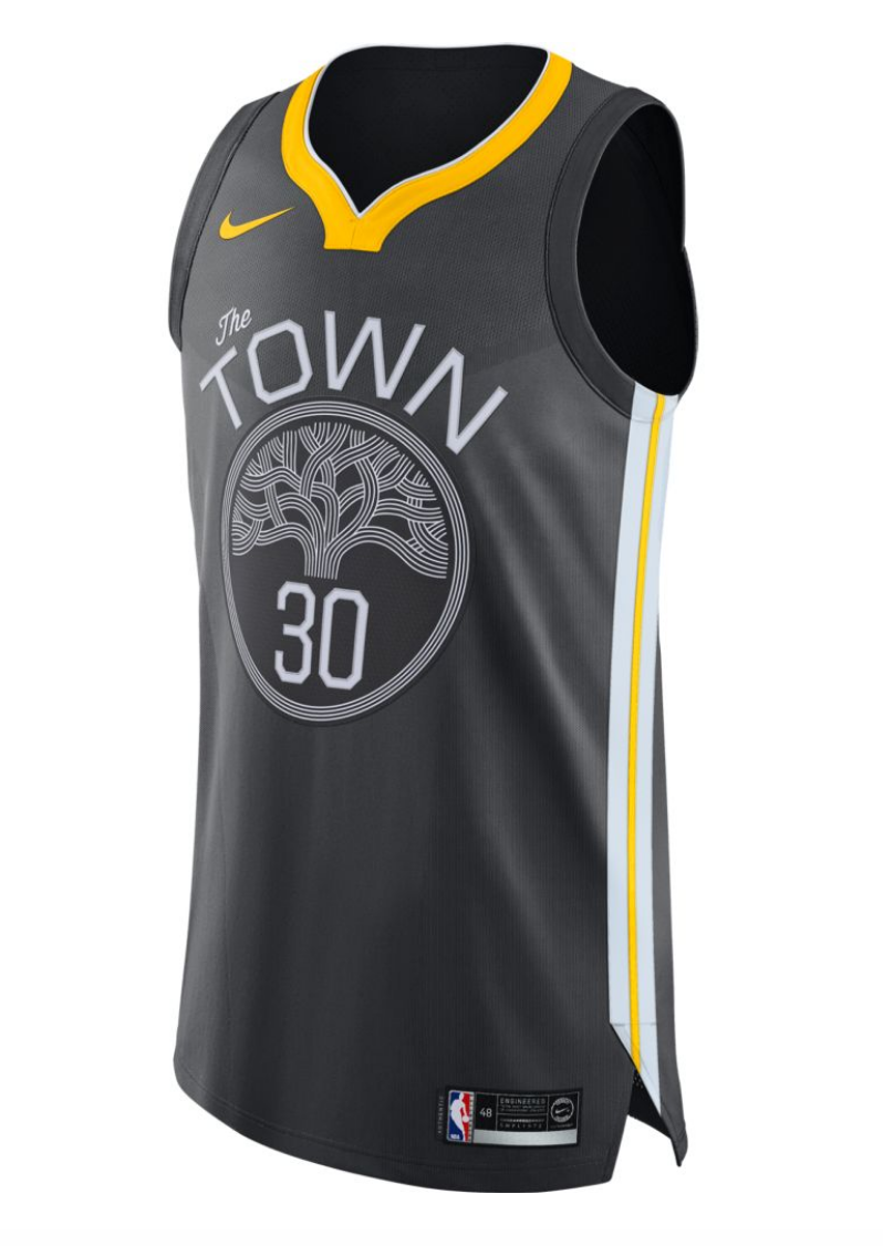 NIKE NBA GSW SWGMN ジャージステファン・カリー XLサイズのみ]ナイキ NBA GSW SWGMN ジャージ【ステフィン
