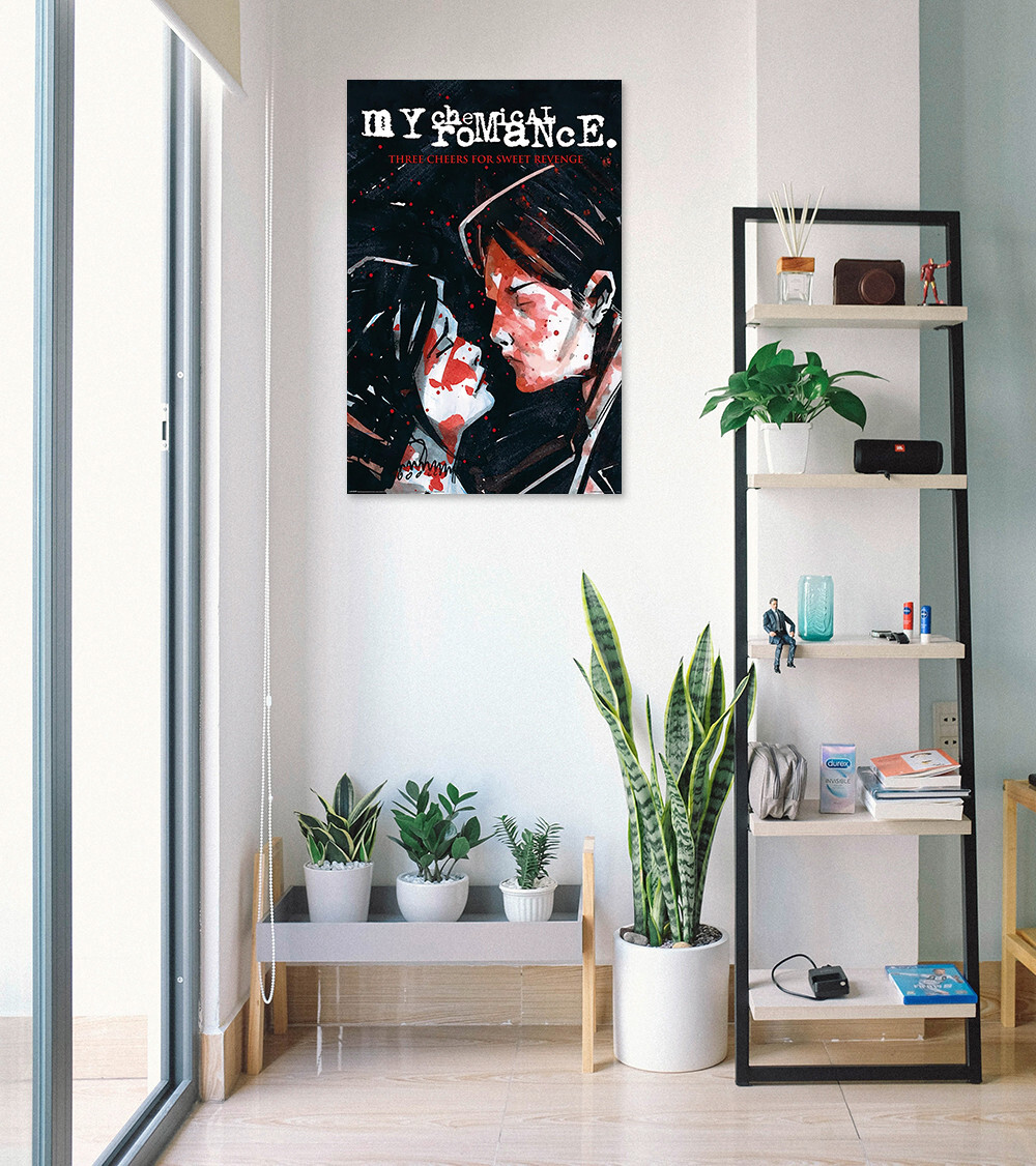 My Chemical Romance - Music Poster (Three Cheers For Sweet Revenge Album Cover)