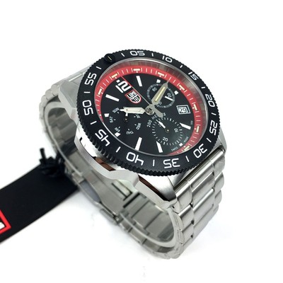 Pre-owned Luminox Men's  Pacific Diver Chronograph Steel Swiss Watch Xs.3155.m