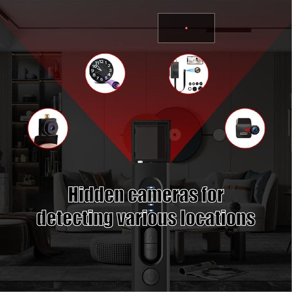 Anti-Spy Hidden Camera Detector Prevent Monitoring Wireless Signal Detectors USA - Image 3