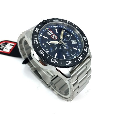 Pre-owned Luminox Men's  Pacific Diver Chronograph Steel Swiss Watch Xs.3144