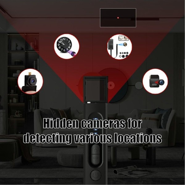 Anti-Spy Hidden Camera Detector Prevent Monitoring Wireless Signal Detector US - Image 3