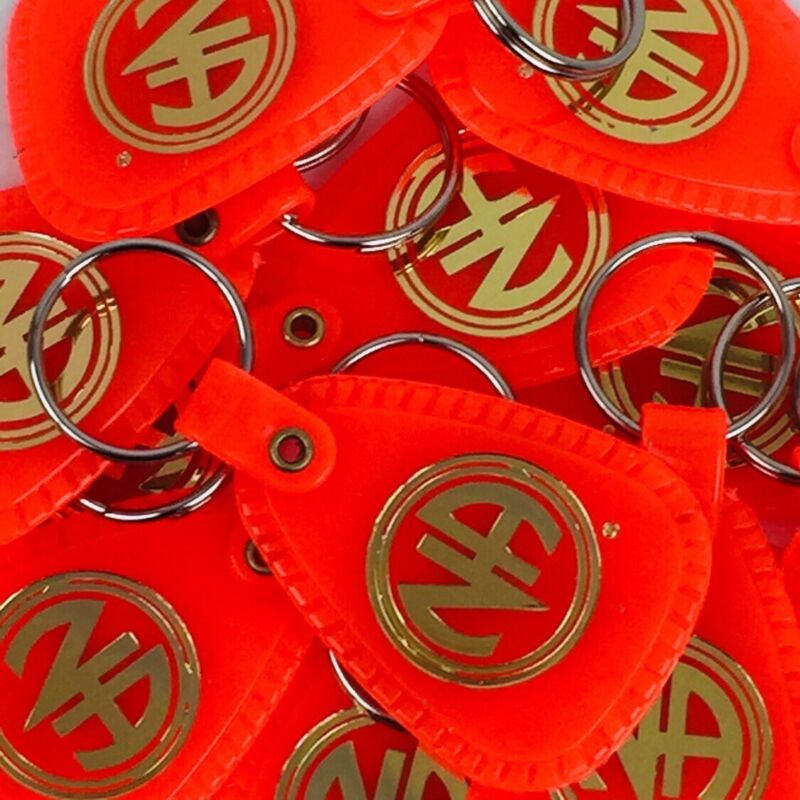 NARCOTICS ANONYMOUS NA KEY TAG Orange 30 Days Recovery 12 Piece English