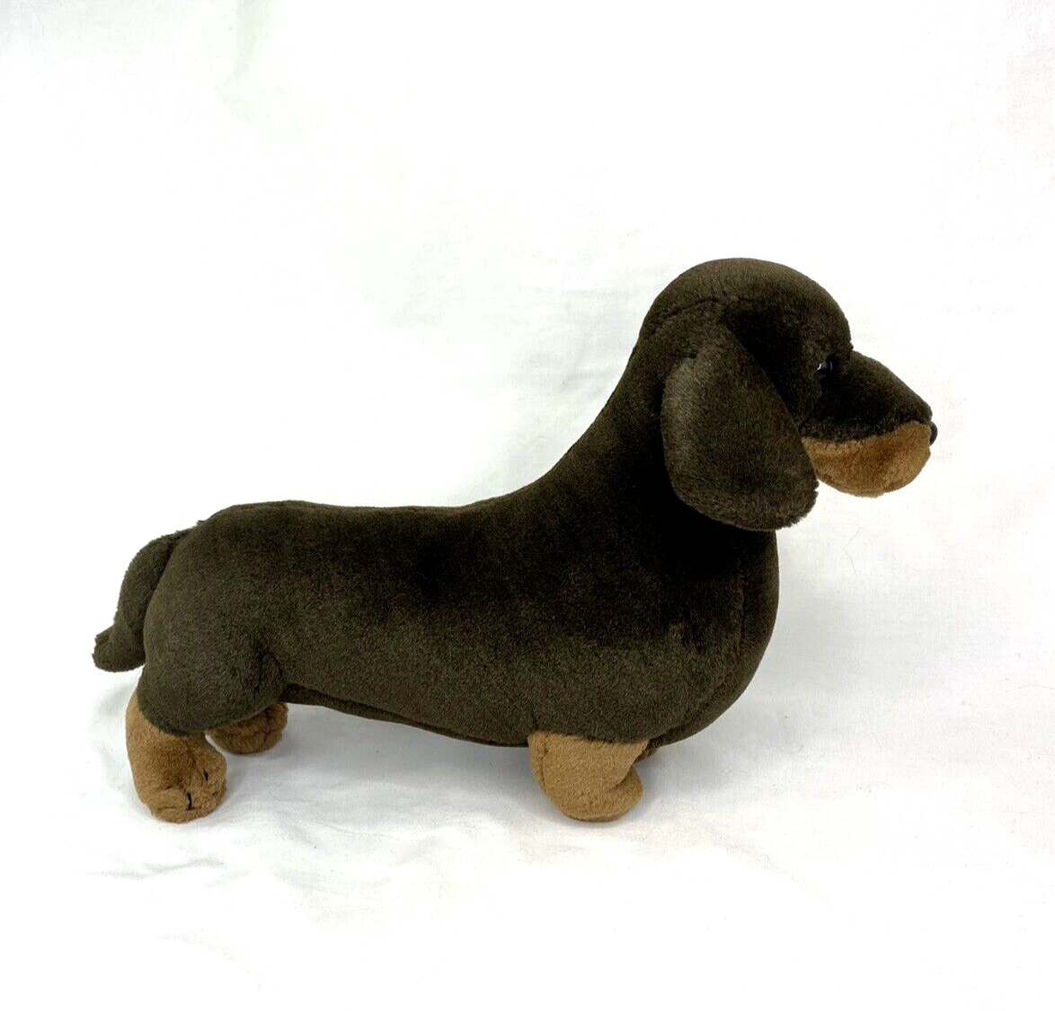Dakin Dachshund Dog Vintage Brown New Tags 13 inch Quality
