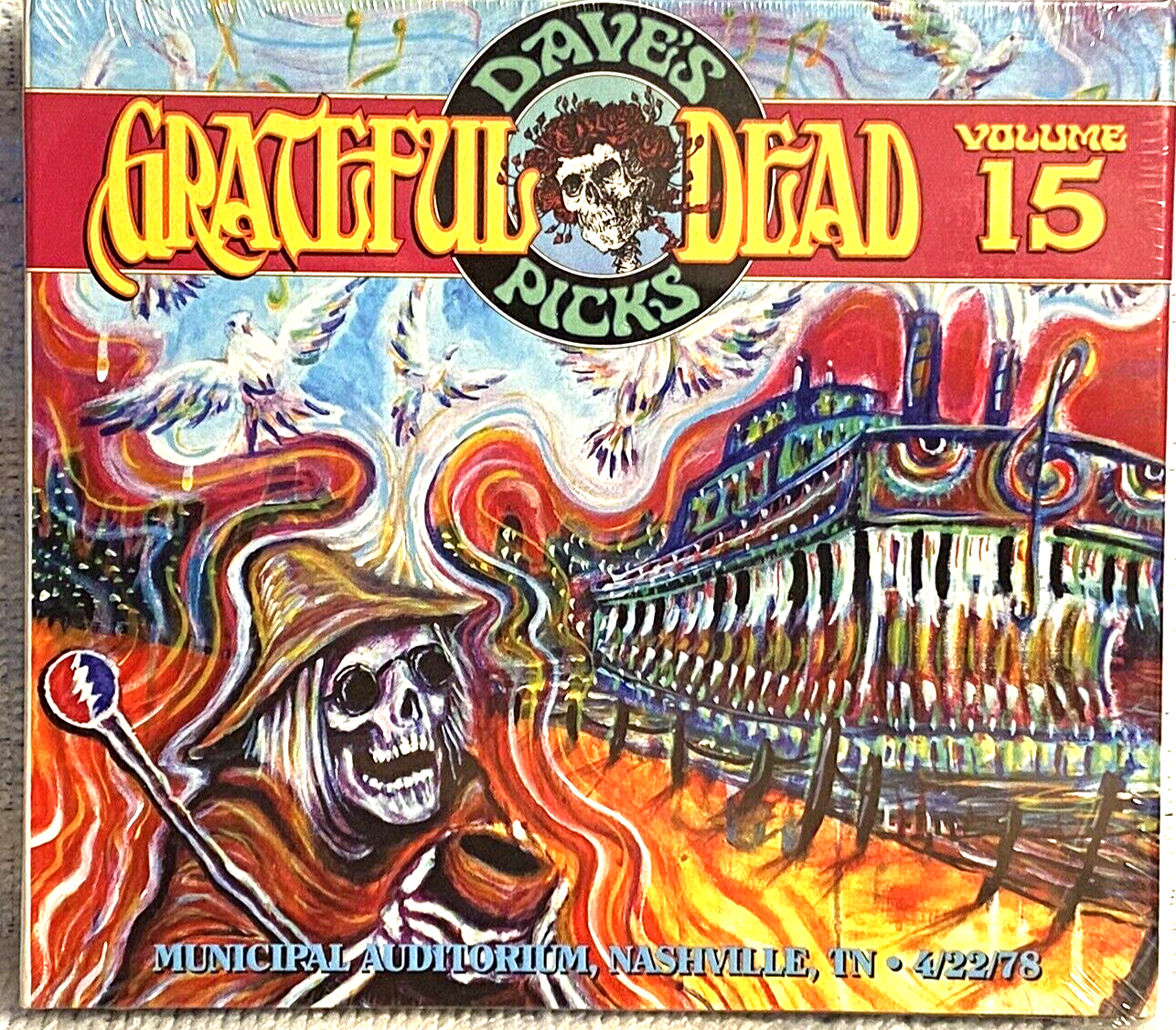 Grateful Dead Dave's Picks Vol 15 4-22-78 Nashville TN 3CD Grateful Dead Dave's Picks Vol 15 4-22-78 Nashville TN 3CD