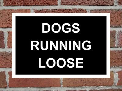 HU151 BEWARE OF THE DOG WIFE IS VICIOUS TOO SIGN HUMOUROUS DOOR PRESENT GIFT