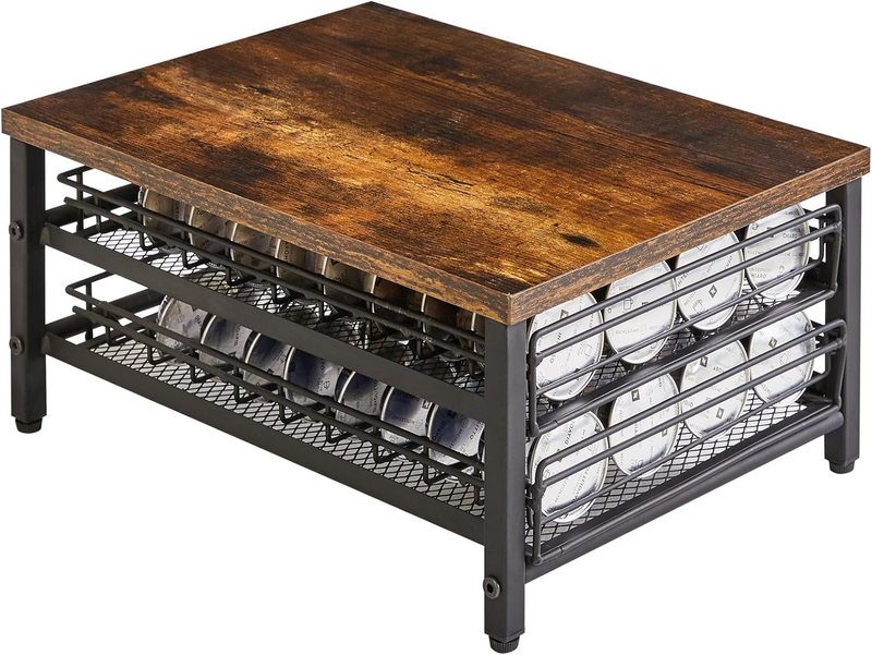 2-Tier Coffee Pod Drawer Holder for Nespresso, Capsule Pods 