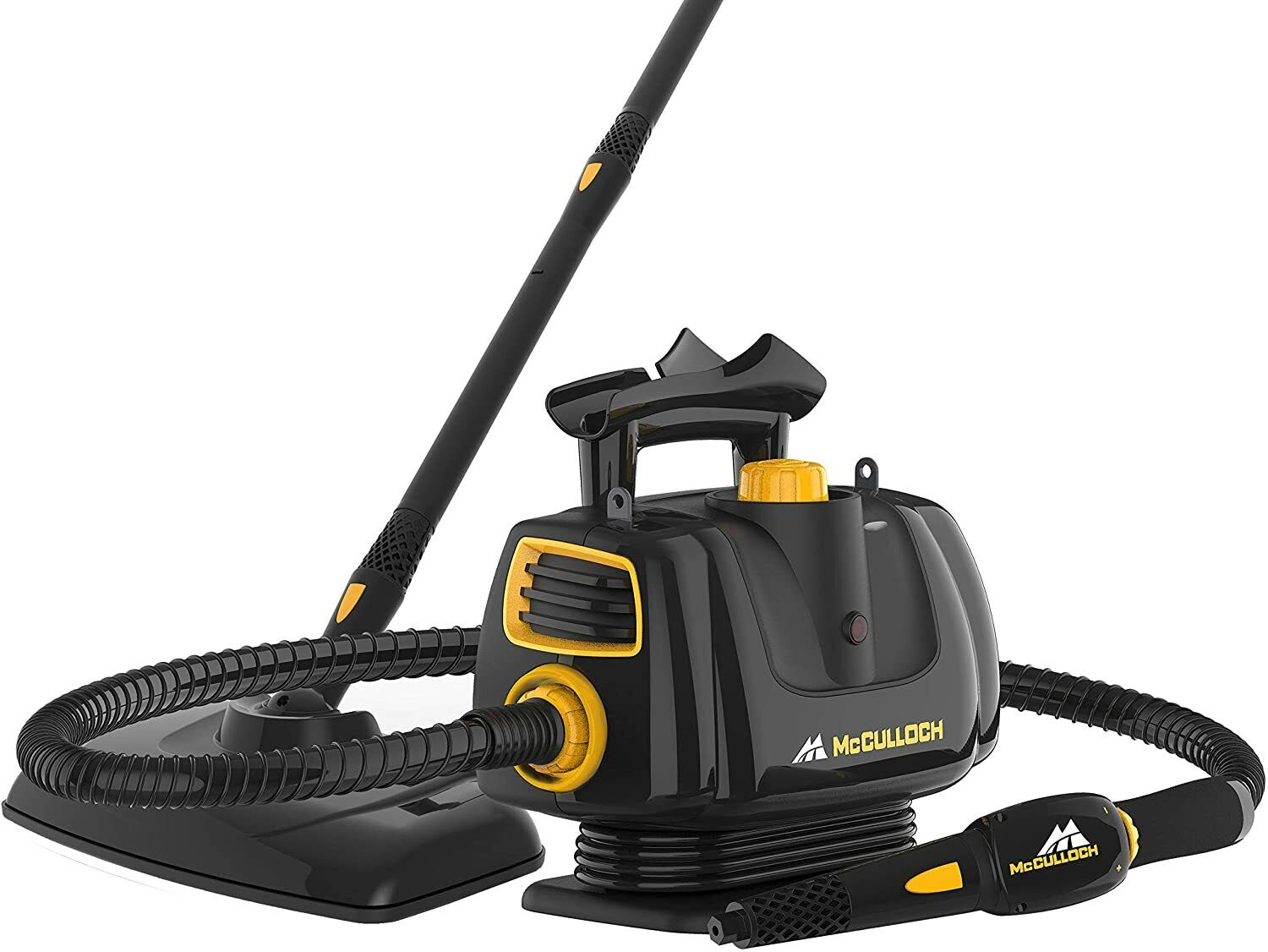 McCulloch MC1270 Portable Power Steam Cleaner with 16-Piece 