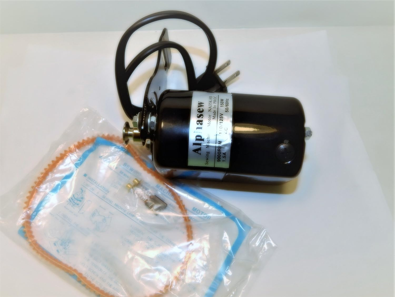 NEW  SEWING MACHINE MOTOR 9000 RPM K-BRACKET 1.5 AMP FITS MANY