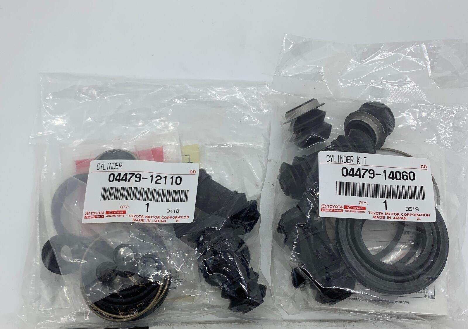 パーツ takumiii79 Toyota Genuine Front and Rear Caliper Repair Kit 04479 | OE