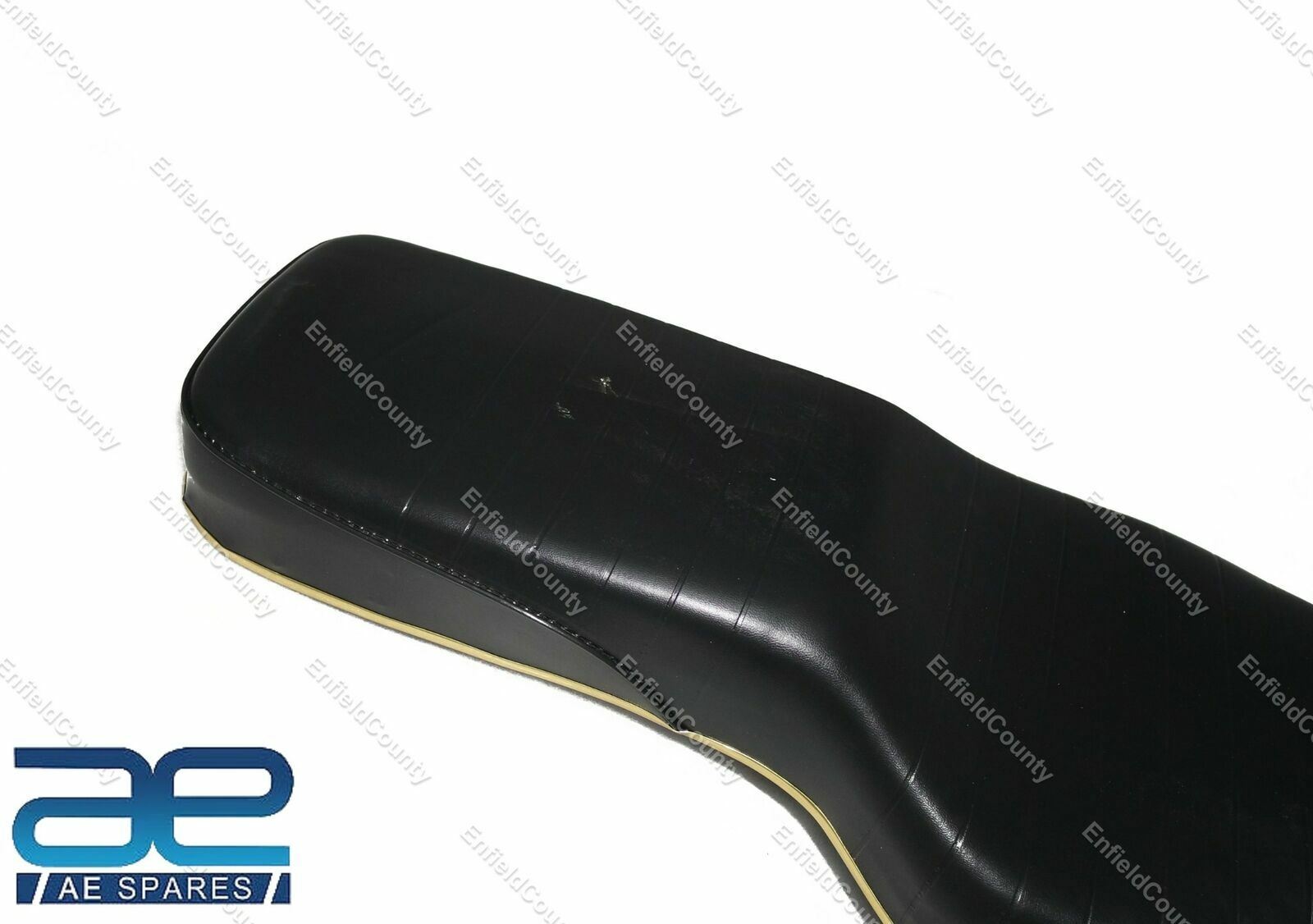 Dual Seat Black With Golden Lining for Royal Enfield Classic 350 500 