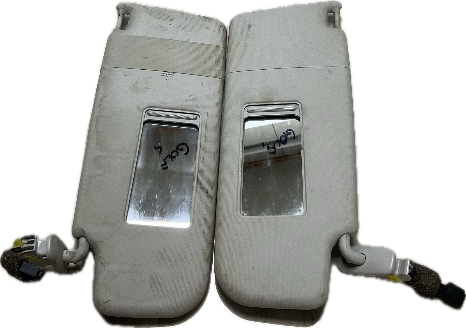 Alette pantine parasole destra e sinistra per modello volkswagen golf iv usate