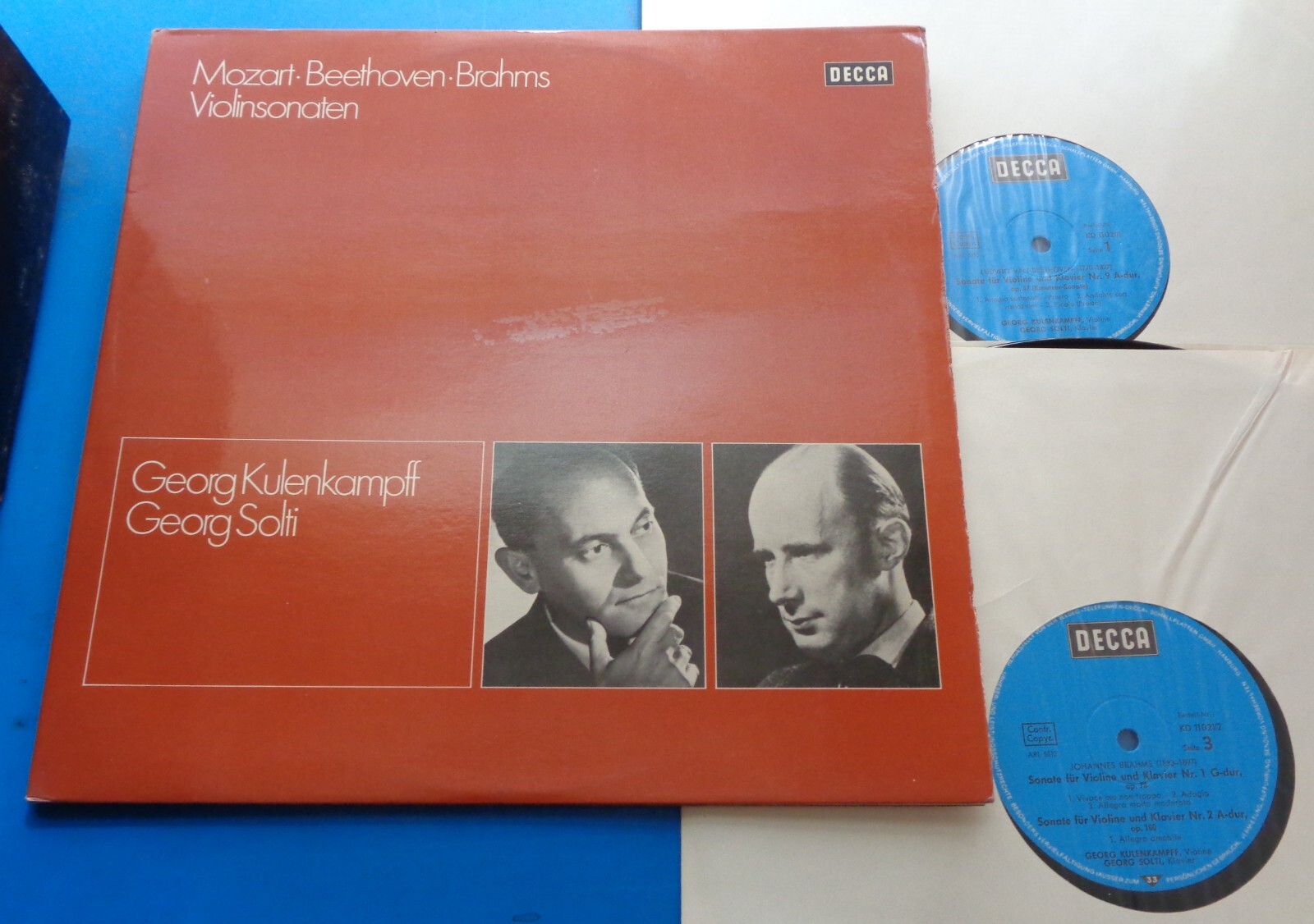【中古】 Brahms / Beethoven / Mozart / Violin Sonata: Kulenkampff / Solti Kulenkampff/Solti MOZART/BEETHOVEN/BRAHMS Violin Sonatas
