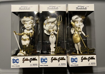 SDCC 2019 Cryptozoic DC Bombshells Golden Goddess Set # 149/350