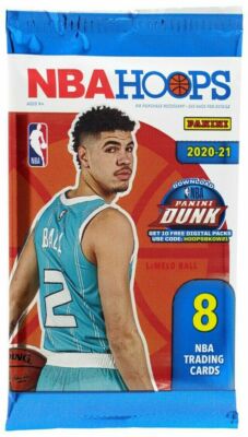 2020-21 Hoops Hobby One (8 card) Pack From Fresh Box Auto? LaMelo Ball RC - VS