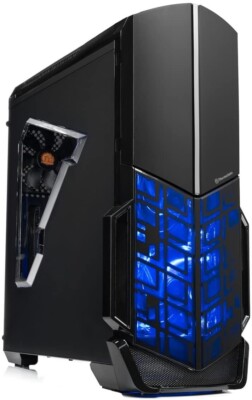 SkyTech Gaming PC Ryzen 3 Unlocked Quad-Core 8GB 1TB NVIDIA GeForce GTX 1050 Ti
