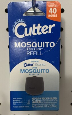 Cutter Mosquito Repellent 40-Hour Refill Use w/ Cutter Eclipse Zone Mosquito - 1