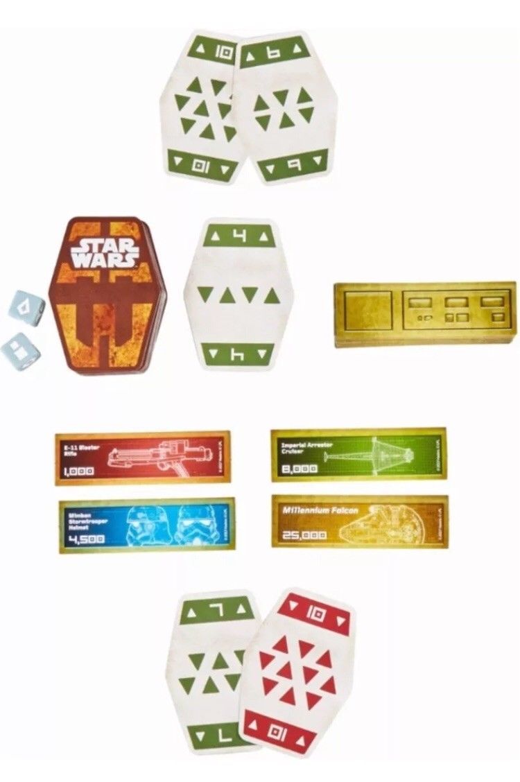 Star Wars Han Solo Card Game Fast Paced Strategy Hasbro HSBE2445