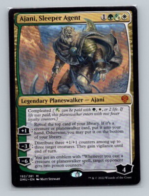 1x MTG - Ajani Sleeper Agent (192) - Dominaria United - DMU- NM