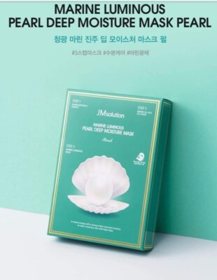 [JM SOLUTION] Marine Luminous Pearl Deep Moisture Mask 1Pack (10ea)