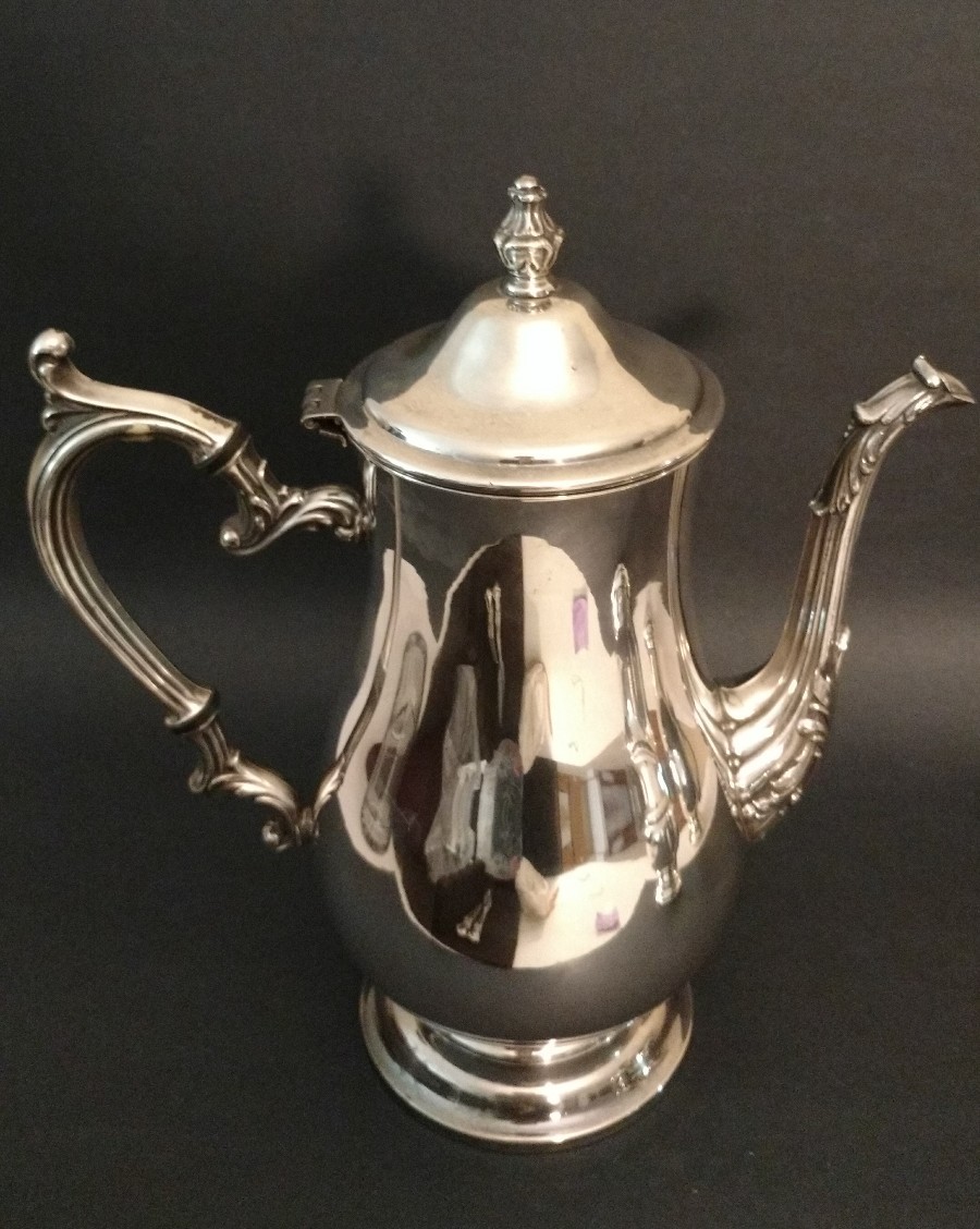 Coffee Creamer Sugar Rogers Wm Tea Set Silverplate Pot Vtg Vintage Silver