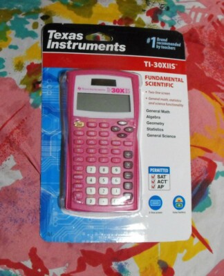 NEW TEXAS INSTRUMENTS TI-30IIS FUNDAMENTAL SCIENTIFIC CALCULATOR