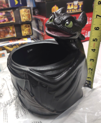 HOW TO TRAIN YOUR DRAGON Toothless POPCORN BUCKET Movie Exclusive 2025 CINEMARK