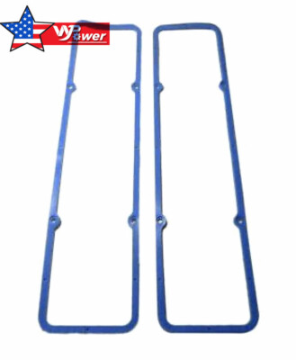 2xValve Cover Rubber Steel Core Gasket For Small Block Chevy SBC 283 305 327 350