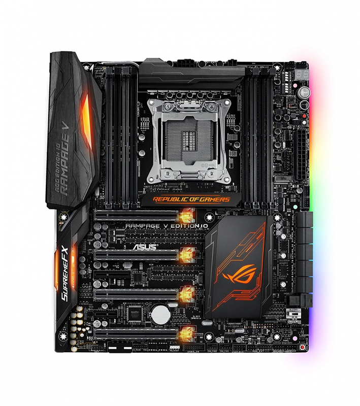 ASUS LGA2011 5Way Optimization SafeSlot X99 EATX Motherboard (Rampage V Editi...