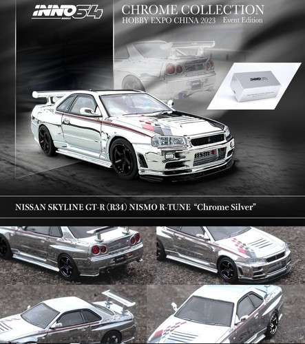 1/64 INNO64　日産スカイライン GT-R R34　ニスモ　ホワイト s-l400.jpg