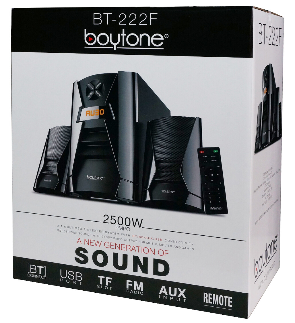 boytone 2.1 home theater system