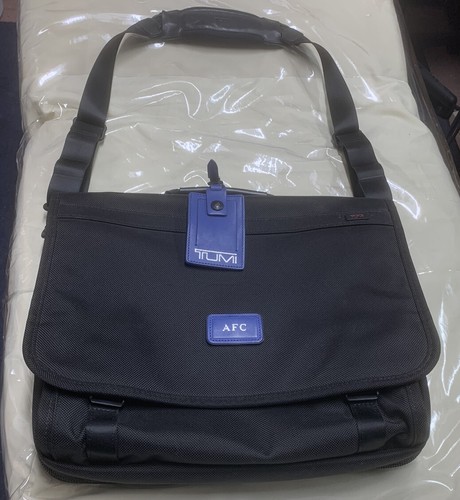 Tumi Alpha Slim Expandable Computer Messenger Briefcase