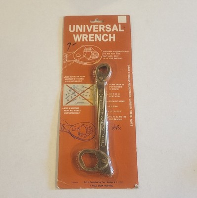Vintage Universal Wrench  3/8''  X 13/16''   8'' Long  NEW/SEALED 8460C