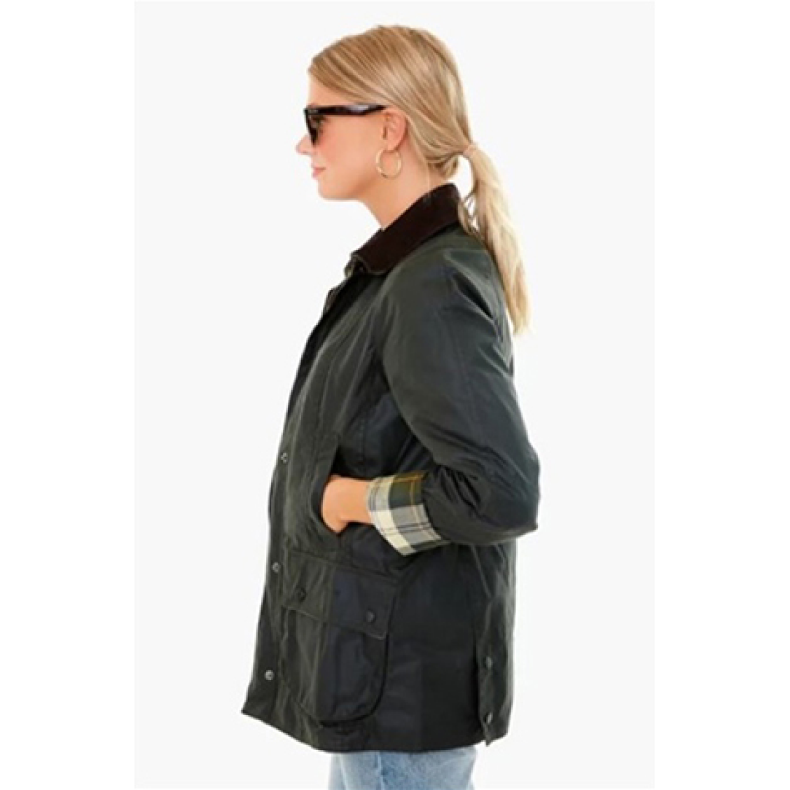 Pre-owned Barbour Beadnell Wax Jacket / 3 Colors In Black
