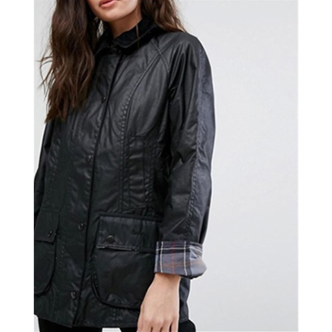 Pre-owned Barbour Beadnell Wax Jacket / 3 Colors In Black