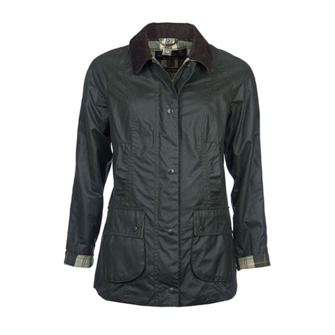 Pre-owned Barbour Beadnell Wax Jacket / 3 Colors In Black