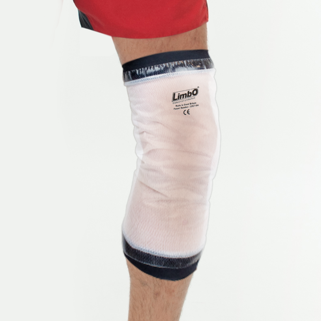 LimbO Waterproof Knee Protector for Dressings Shower Cover