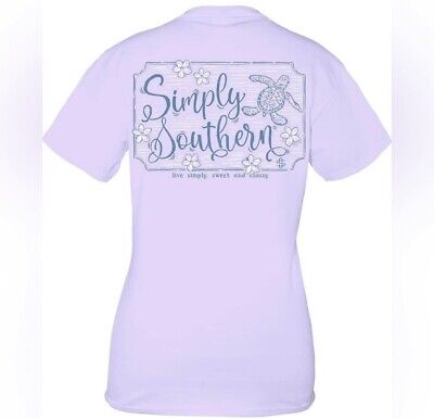 NWT Simply Southern purple lavender Shirt