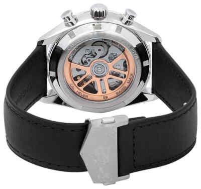 Pre-owned Tag Heuer Carrera Chronograph Automatic Black Dial Men's Watch Cbn201c.fc6542