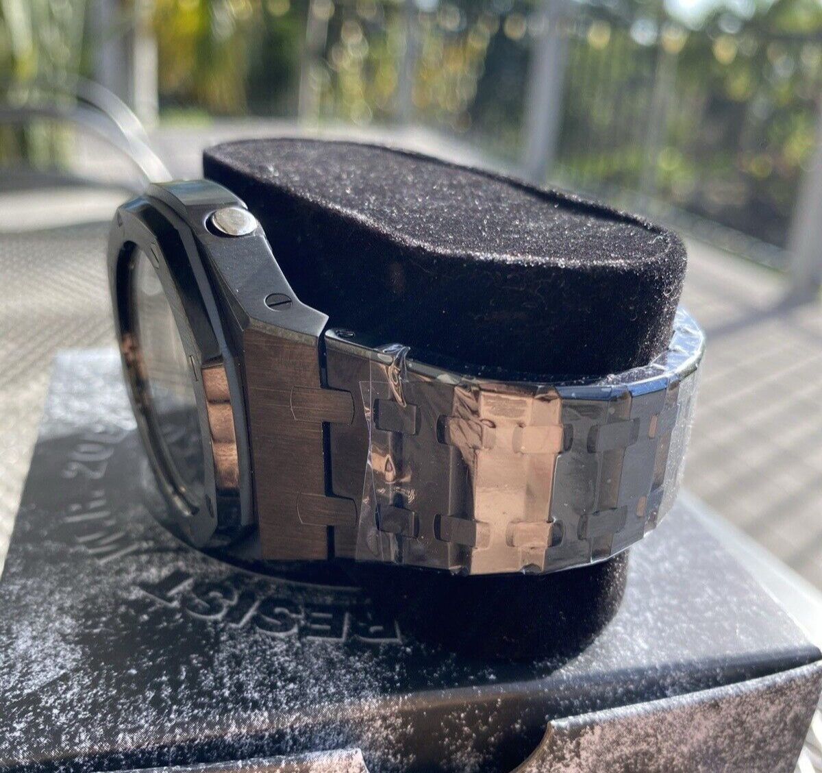 Pre-owned Casio G-shock Ga2100 Custom Mod All Black Color