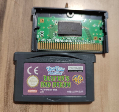 Tiny Toon Adventures: Scary Dreams/Buster's Bad Dream (Game Boy Advance) English