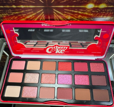 Morphe x Cherry Coke ~ Cheerfully Cherry Eyeshadow Palette ~ BNIB